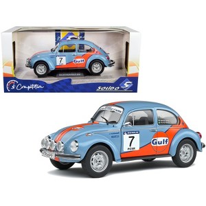 Volkswagen Beetle 1303 #7 "Gulf Oil" Rally Cold Balls (2019) "Competition" Series 1/18 Diecast Model Car by Solido - 1 of 4