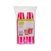 True Party Shot Glasses Colored Plastic Cups, Pink Party Cups Disposable Shot Cups, Pink Shot Glasses 2oz Set of 60 - 4 of 4