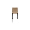 Meridian Furniture,Burke Tan Vegan Leather Bar Stool - 2 of 4