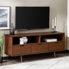 TiramisuBest TV STAND with Walnut for TV & Entertainment Furniture - 4 of 4
