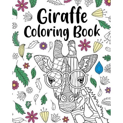 Giraffe Coloring Book - by  Paperland (Paperback)