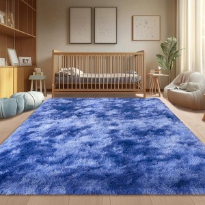 5x7 Area Rugs for Bedroom, Soft Fluffy Shaggy Rug for Living Room Kids Room Home Decor - 1 of 4