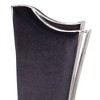 Acme Furniture Cyrene Dining Chairs Black Fabric/Stainless Steel - 2 of 4