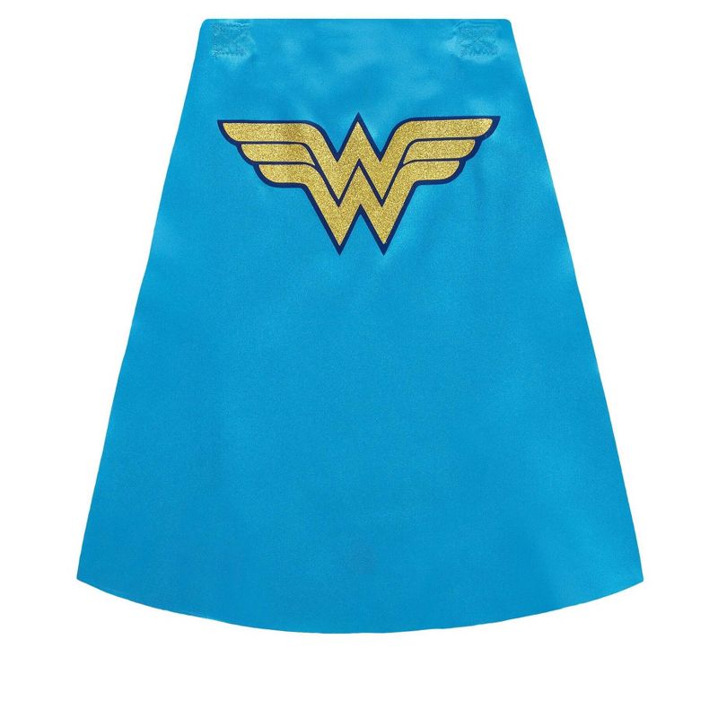 DC Comics Justice League Wonder Woman Costume Graphic T-Shirt and Cape , 4 of 8