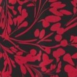 red black floral