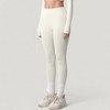 Anna-Kaci Active Women's High Waist Leggings with Side Pockets and Seamless Stretch Fabric for Active and Everyday Wear - 2 of 4