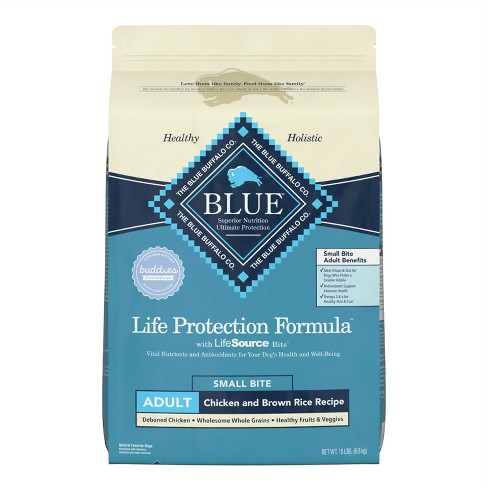 Blue Buffalo Life Protection Small Bite Chicken & Brown Rice Recipe ...