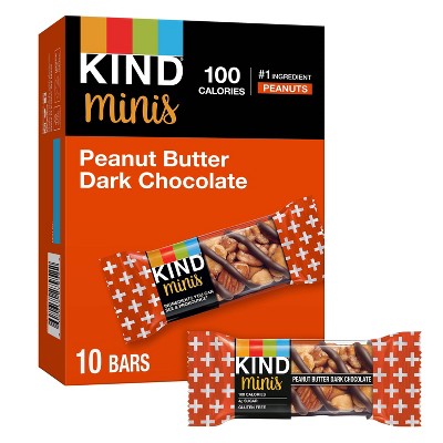KIND Minis Peanut Butter Dark Chocolate - 7oz/10ct