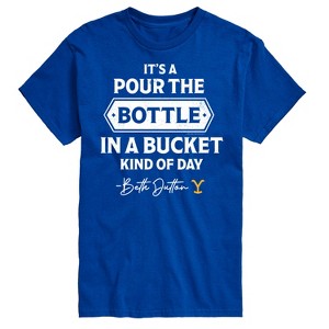 Men's - Yellowstone - Bottle In Bucket Day Short Sleeve Graphic T-Shirt - 1 of 4