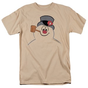 Frosty The Snowman Frosty Face Adult T-Shirt - 1 of 4