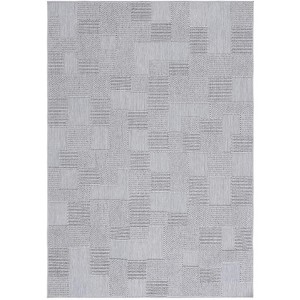 Milos MLO108 Power Loomed Indoor/Outdoor Area Rug - Grey - 5'3"x7'6"- Safavieh - 1 of 4