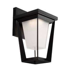 Artcraft Lighting Waterbury 1 - Light Wall Light in  Black - 1 of 4