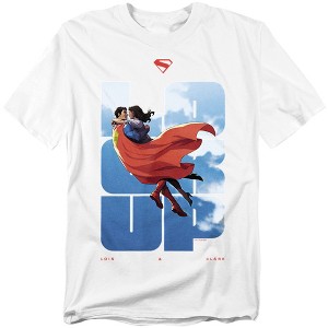 Men's Superman 2025 Superman Lois Look Up T Shirt - 1 of 4