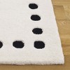 Metro MET913 Hand Tufted Indoor Area Rug - Ivory/Black - 8'x10' - Safavieh - 3 of 4