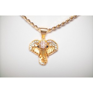 Aria Jeweler Chain with Elephant Pendant - 1 of 4