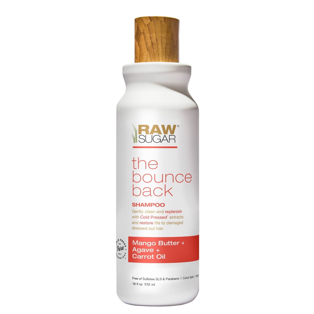UPC 895697005649 product image for Raw Sugar The Bounce Back Shampoo - Mango Butter + Agave + Carrot Oil - 18 fl oz | upcitemdb.com