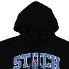 Seven Times Six Disney Lilo And Stitch Hoodie Mens 626 Long Sleeve Graphic Print Hoodie Black - 3 of 4