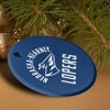University of Nebraska at Kearney Lopers Logo Porcelain Holiday Christmas Tree Ornament - 4 of 4
