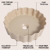 JONATHAN Y Atelier 15 in. Round Art Deco Contemporary Scalloped Ceramic Bathroom Vessel Sink - 3 of 4