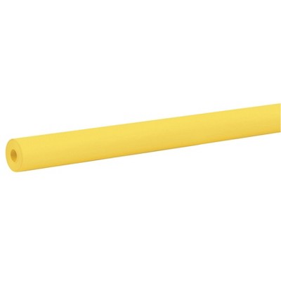 Rainbow Kraft Duo-Finish Kraft Paper Roll, 40 lb, 36 Inches x 100 Feet, Yellow