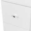 Vynxaria 70.87" Tall Display Storage Cabinet with 4 Shelves & 3 Side Drawers - 4 of 4