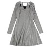 bar III Womens Silver Metallic Shift Dress - 2 of 2