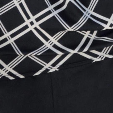 black white geometric