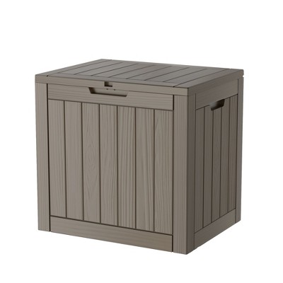 Decksplore Deck Box, Outdoor Storage Box, Patio Gardening Tools, Water and UV Resistant for Patio, Garden, Lawn,