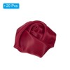 Unique Bargains Satin Fabric Decorative DIY Craft Embellishment Ribbon Roses 20 Pcs - 3 of 4