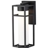 Nuvo Lighting Ledges 1 - Light Lantern in  Matte Black - 2 of 4