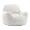 NicBex Teddy Fabric Bean Bag Chair with Memory Foam,Fluffy Lazy Sofa Chair for Adults and Kids,Modern Lounge Chair for Living Room - 4 of 4