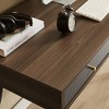 Chery Life 47.24" W Mid Century Desk with USB Ports and Power Outlet, Modern Writing Study Desk with Drawers - 3 of 4
