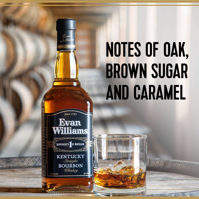 Evan Williams Bourbon Whiskey - 750ml Bottle, 6 of 10