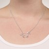 GILDED 1/10 or 1/4 Ctw Lab Grown Diamond Animal & Critter Pendant Necklaces in 925 Sterling Silver or 14KT Gold Plated, 18" Chain - 3 of 4