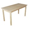 HomeRoots 60" Natural Solid Wood Dining Table - 4 of 4