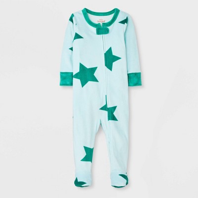 Image of Baby Star Sleep N' Play - Cat & Jack™ Turquoise Blue Newborn