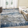 2'x6' Machine Washable Runner Rug, Non-Slip Low Pile Carpet for Hallway, Bedroom, Living Room, Kitchen, Dining Room, Grey - 3 of 4
