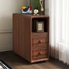 Accent Cabinet Modern with Charging Station and Storage for Bedroom Corner - 3irtyhousy - 3 of 4