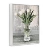 Stupell Industries Farmhouse Distressed White Tulips, 24" x 30" - 3 of 4