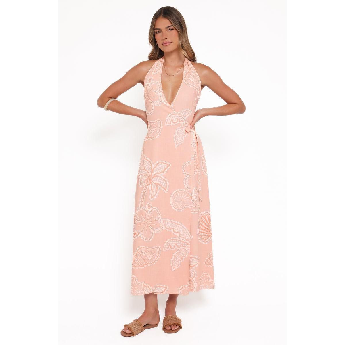 Sierra Wrap Midi Dress