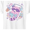 Women's - Instant Message - Kawaii Racoon Gamer Short Sleeve Graphic T-Shirt - 2 of 4