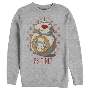 Men's Star Wars Valentine's Day BB Mine? Sweatshirt - 1 of 4
