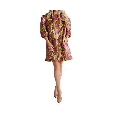 Women's Asher Jacquard Dress - Caryn Lawn