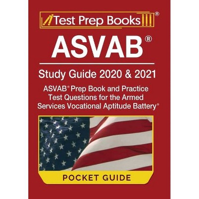 ASVAB Study Guide 2020 & 2021 Pocket Guide - by  Test Prep Books (Paperback)