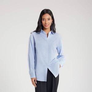 Women's Side-Button Detail Shirt - A New Day™ - 1 of 4
