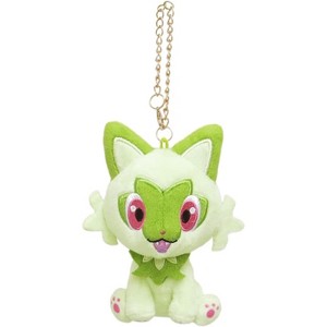 Pokemon SAN-EI PM38 Pokemon All Star Collection Mascot Plush Toy, Sprigatito, Height 4.5 inches (11.5 cm) - 1 of 2