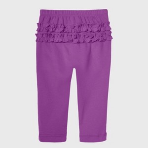 City Threads USA-Made Baby Ruffle Butt Soft Cotton Leggings - 1 of 4