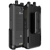 Nakedcellphone Belt Clip Holster Case for Sonim XP5plus (XP5900) - Black - 2 of 4