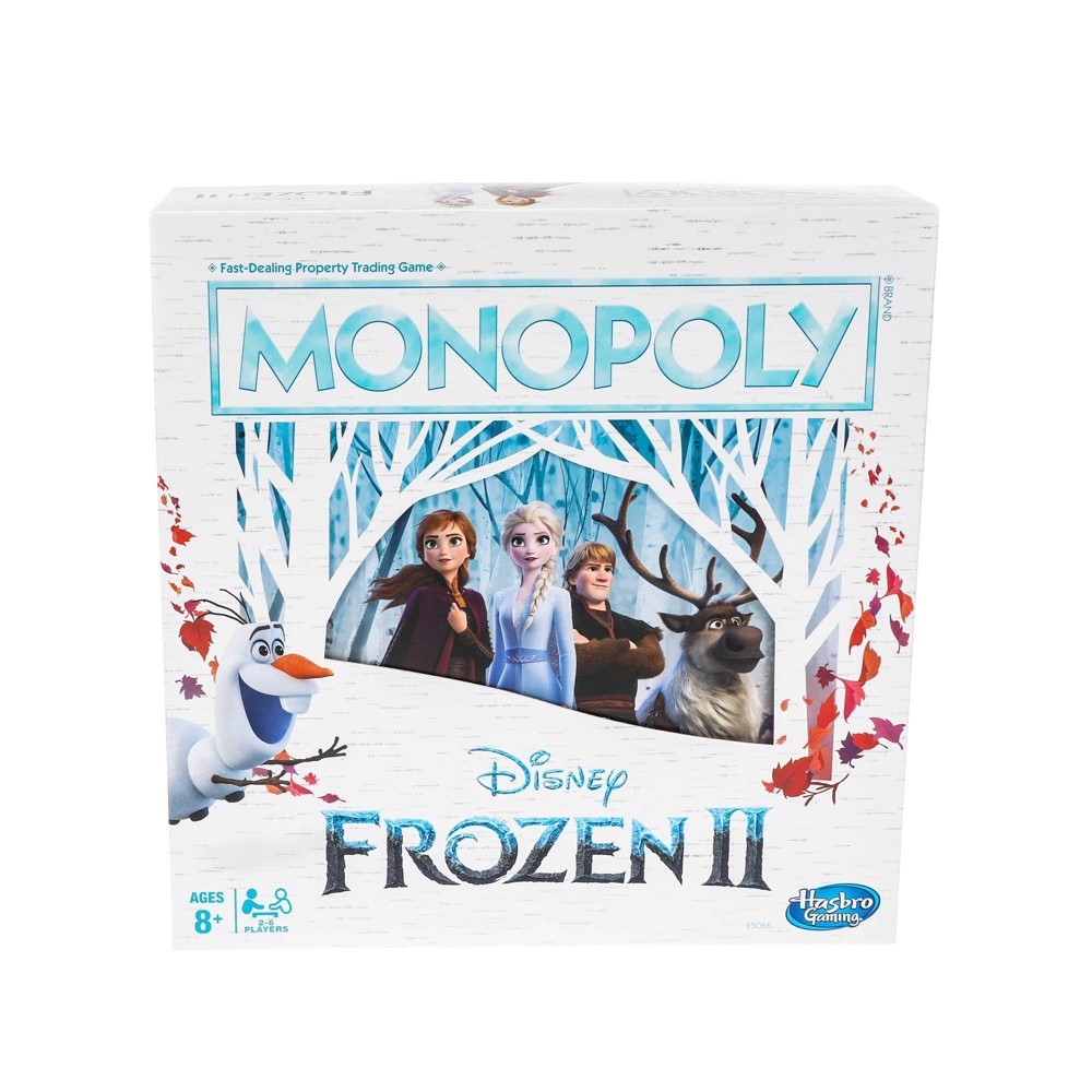 UPC 630509855506 product image for Monopoly Game: Disney Frozen 2 Edition Board Game | upcitemdb.com