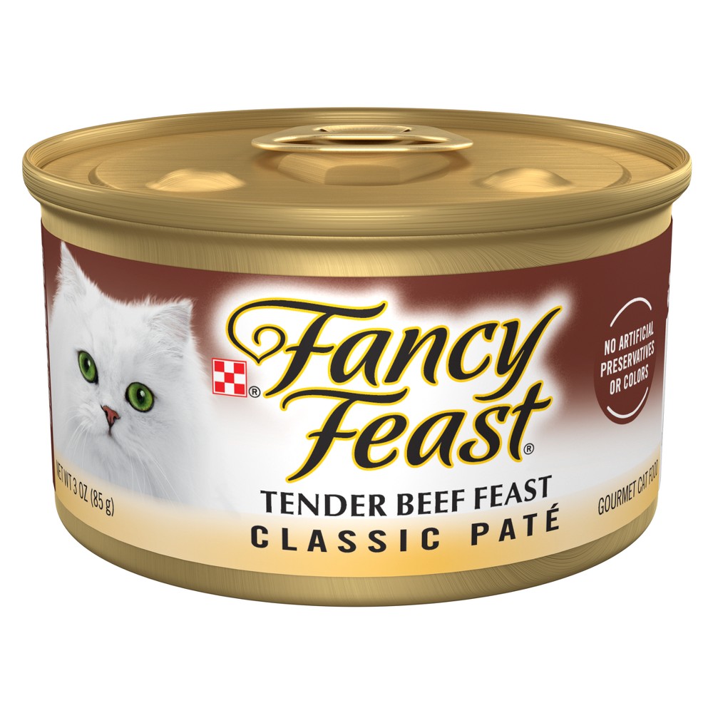 UPC 050000429547 product image for Purina Fancy Feast Classic Paté Gourmet Wet Cat Food Tender Beef Feast - 3oz | upcitemdb.com